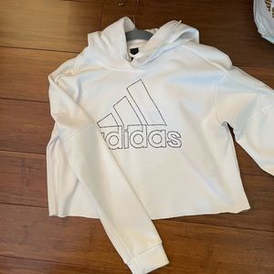 Cropped adidas sweatshirt